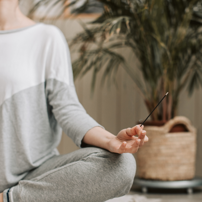 Woman choosing to put herself first during our personal development coaching program
